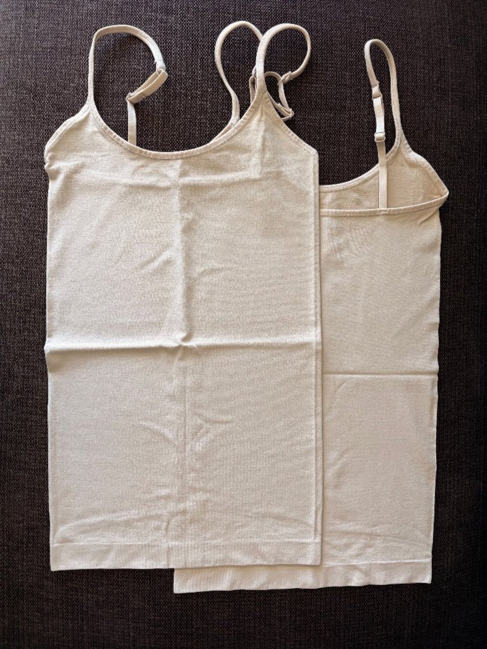 Nude Seamles Cami Tank Top Set of TWO